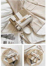 Vintage Woven Rattan Bag - Julie bags