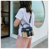 Vintage Woven Rattan Bag - Julie bags