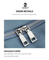 Leather School & Travel Backpack: High Quality - Julie bags
