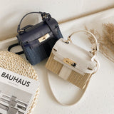 Vintage Woven Rattan Bag - Julie bags