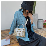 Vintage Woven Rattan Bag - Julie bags